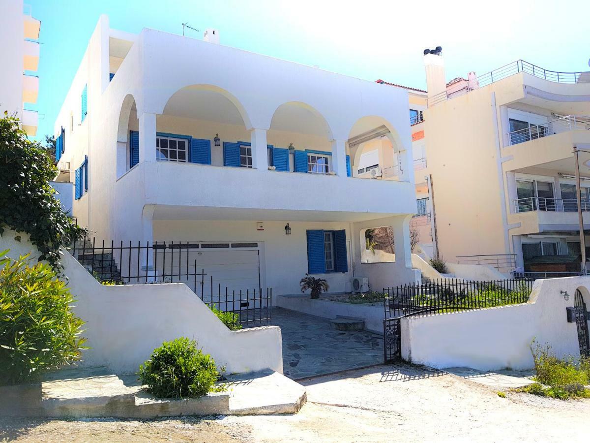 Villa Blue. Two Storey House, 100 Meters From Sea Rafina  Exterior photo